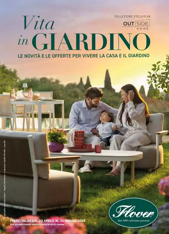 Volantino Flover | Vita in giardino | 2026-05-05T00:00:00.000Z - 2026-05-24T00:00:00.000Z