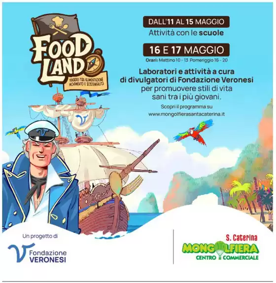 Volantino Mongolfiera Santa Caterina a Nuvolera | Food land | 2026-05-05T00:00:00.000Z - 2026-05-17T00:00:00.000Z