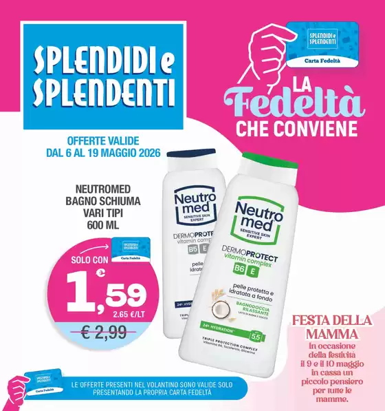 Volantino Splendidi e Splendenti a Ambivere | La fedelta che conviene | 2026-05-06T00:00:00.000Z - 2026-05-19T00:00:00.000Z