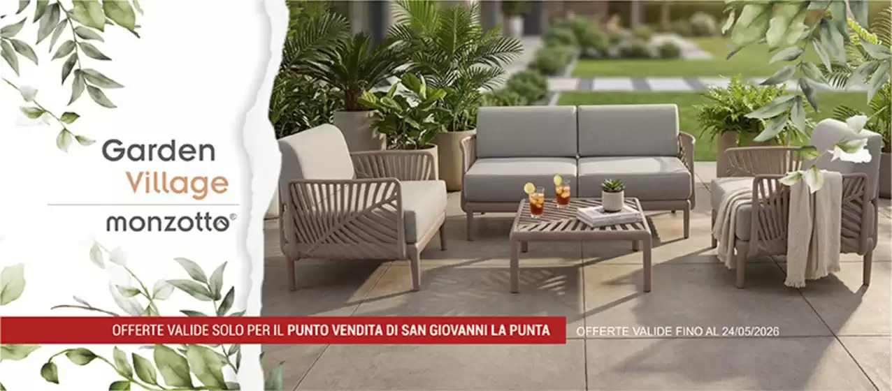 Volantino Bricocity a Castel Frentano | Garden Village monzotto | 2026-05-06T00:00:00.000Z - 2026-05-24T00:00:00.000Z