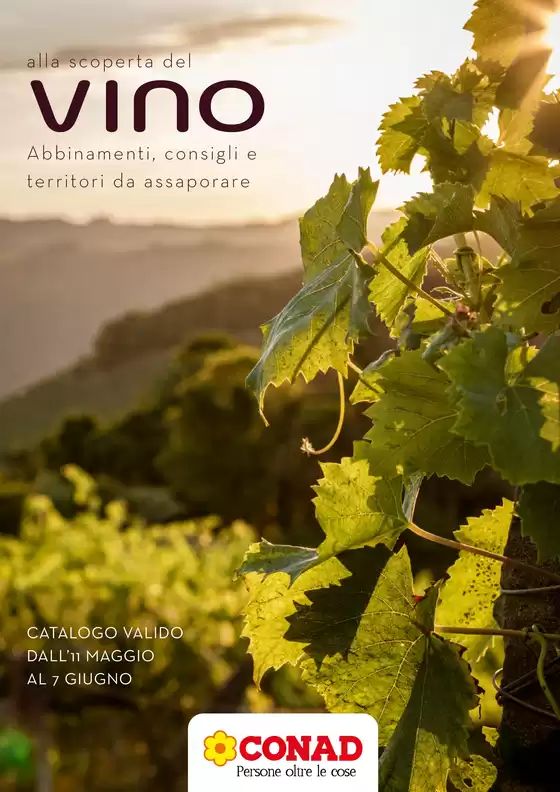 Volantino Conad Superstore | Alla scoperto del vino | 2026-05-11T00:00:00.000Z - 2026-06-07T00:00:00.000Z
