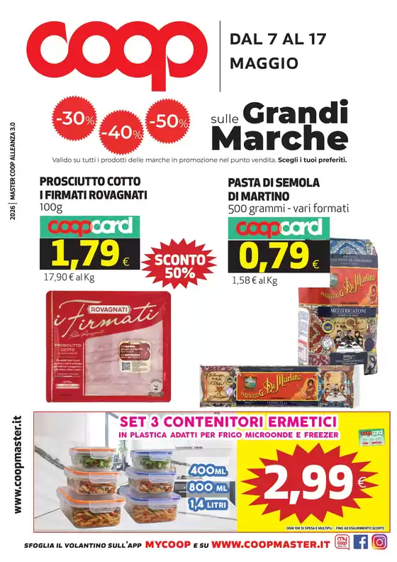 Volantino Coop | dal 7 AL 17 MAGGIO | 2026-05-07T00:00:00.000Z - 2026-05-17T00:00:00.000Z
