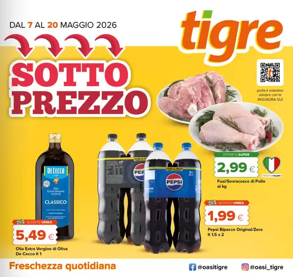 Volantino Tigre | Sotto prezzo | 2026-05-06T00:00:00.000Z - 2026-05-20T00:00:00.000Z