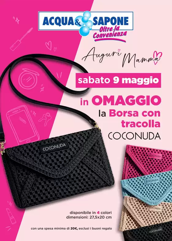 Volantino Acqua & Sapone | Auguri Mamma | 2026-05-09T00:00:00.000Z - 2026-05-09T00:00:00.000Z