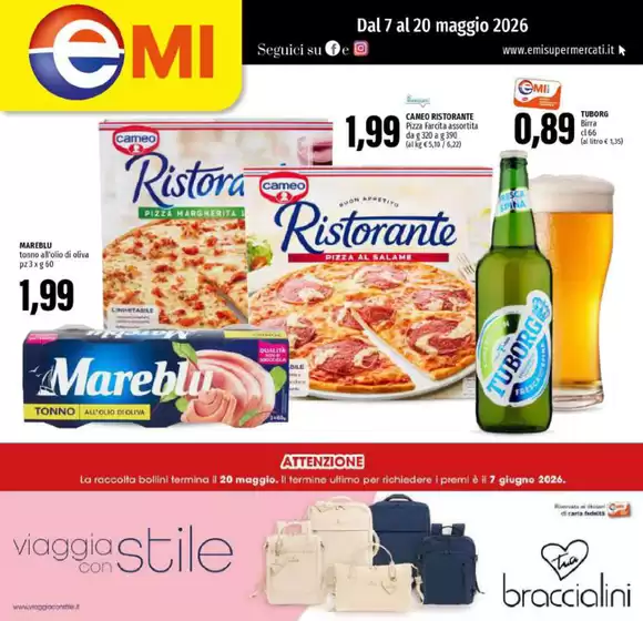 Volantino Emi | Dal 7 al 20 maggio 2026 | 2026-05-07T00:00:00.000Z - 2026-05-20T00:00:00.000Z