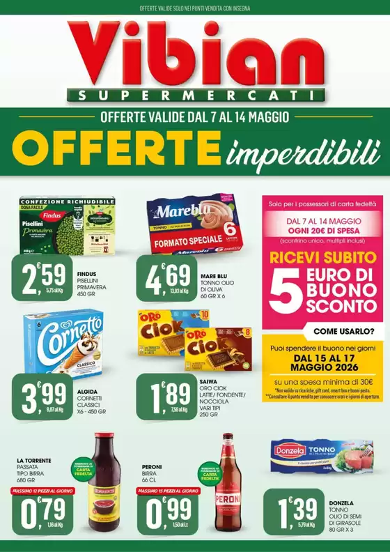 Volantino Vibian | Offerte imperdibili | 2026-05-07T00:00:00.000Z - 2026-05-14T00:00:00.000Z
