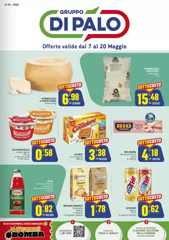 Volantino C&C di Palo | Prezzi bomba | 2026-05-07T00:00:00.000Z - 2026-05-20T00:00:00.000Z
