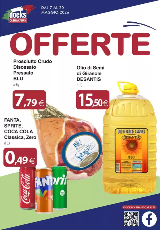 Volantino Docks Cash&Carry | Offerte | 2026-05-07T00:00:00.000Z - 2026-05-20T00:00:00.000Z