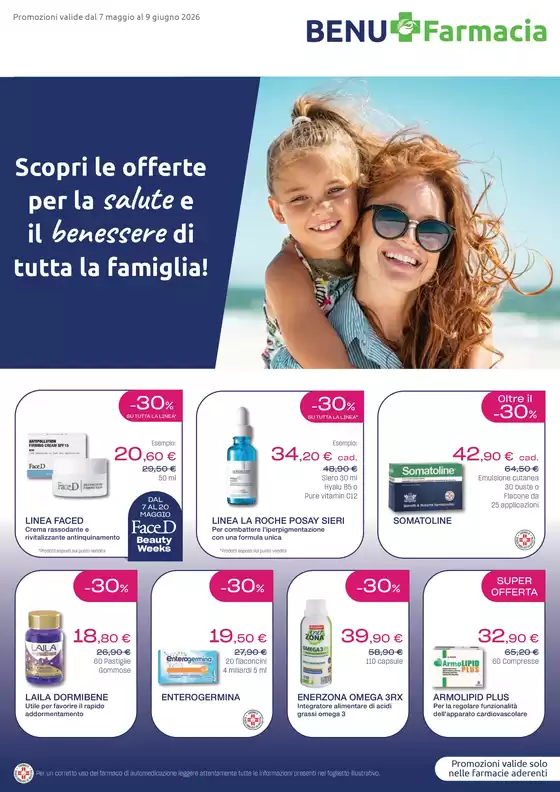 Volantino BENU Farmacia a Fanano | Promozioni dal 7 maggio al 9 giugno 2026 | 2026-05-07T00:00:00.000Z - 2026-06-09T00:00:00.000Z
