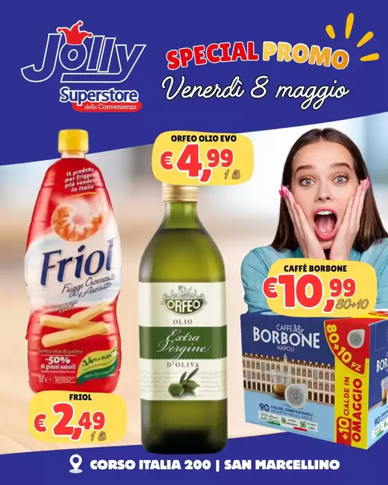Volantino Jolly Market | Special promo | 2026-05-08T00:00:00.000Z - 2026-05-08T00:00:00.000Z