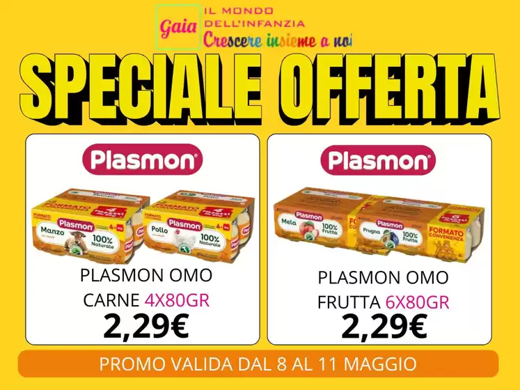Volantino Sanitaria Gaia | Speciale offerta | 2026-05-08T00:00:00.000Z - 2026-05-11T00:00:00.000Z