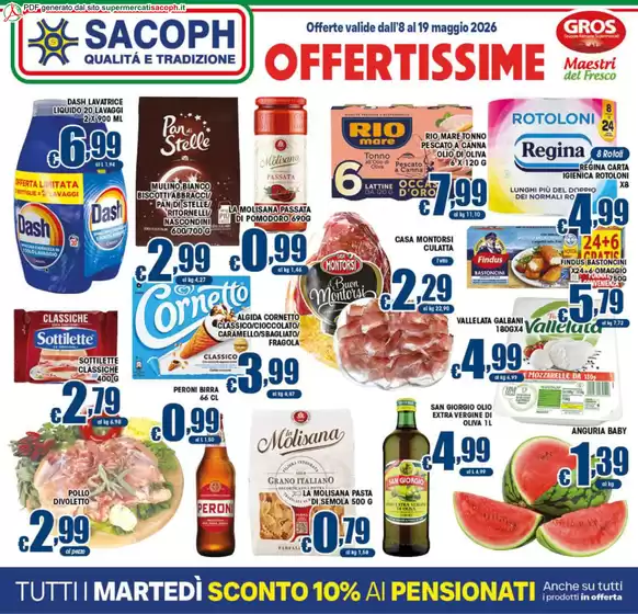 Volantino Sacoph | Offertissime | 2026-05-08T00:00:00.000Z - 2026-05-19T00:00:00.000Z