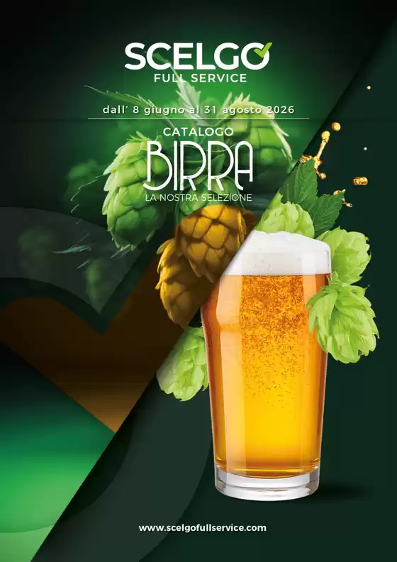 Volantino Scelgo | Catalogo Birra | 2026-06-08T00:00:00.000Z - 2026-08-31T00:00:00.000Z