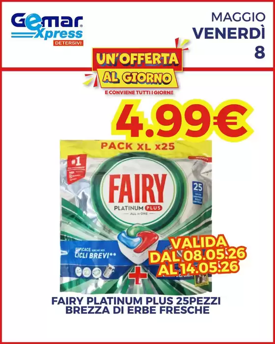 Volantino Gemar Detersivi | Un offerta al giorno | 2026-05-08T00:00:00.000Z - 2026-05-14T00:00:00.000Z
