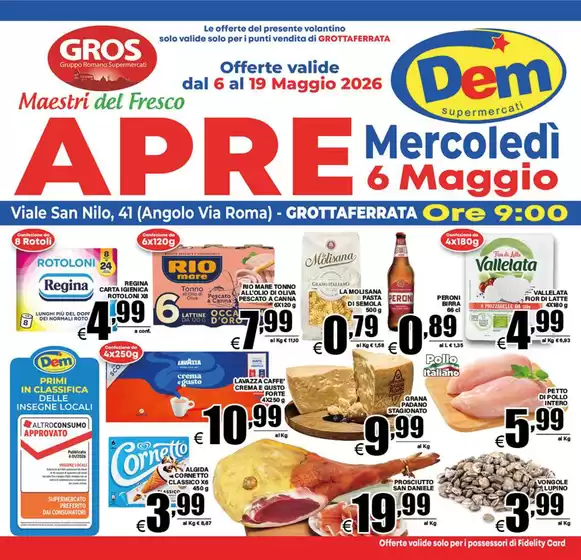 Volantino Dem a Tresivio | Apre | 2026-05-08T00:00:00.000Z - 2026-05-19T00:00:00.000Z