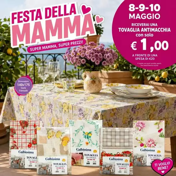 Volantino  a Bolsena | Festa della mamma | 2026-05-08T00:00:00.000Z - 2026-05-10T00:00:00.000Z