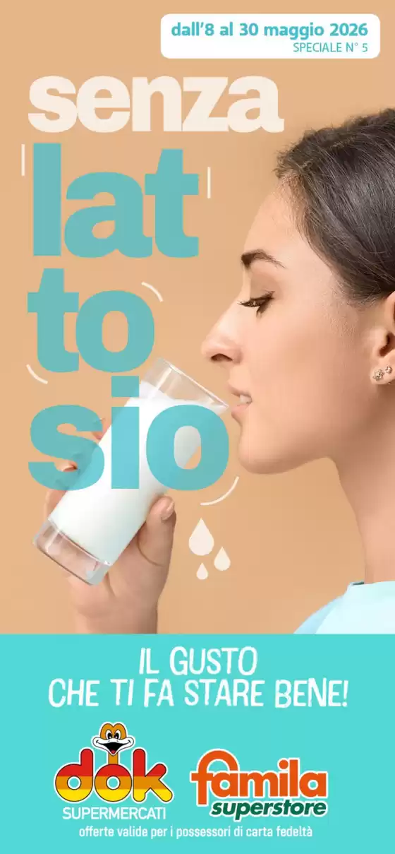 Volantino Dok | Senza lattosio | 2026-05-08T00:00:00.000Z - 2026-05-30T00:00:00.000Z