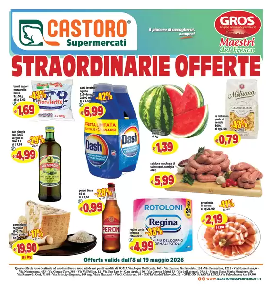 Volantino Il Castoro | Straordinarie offerte | 2026-05-08T00:00:00.000Z - 2026-05-19T00:00:00.000Z