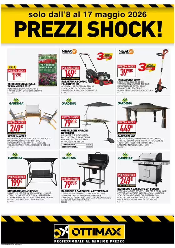 Volantino Ottimax | Prezzi shock! | 2026-05-08T00:00:00.000Z - 2026-05-17T00:00:00.000Z