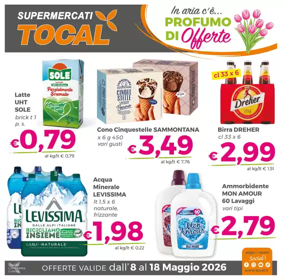 Volantino Tocal  | Profumo di offerte | 2026-05-08T00:00:00.000Z - 2026-05-18T00:00:00.000Z