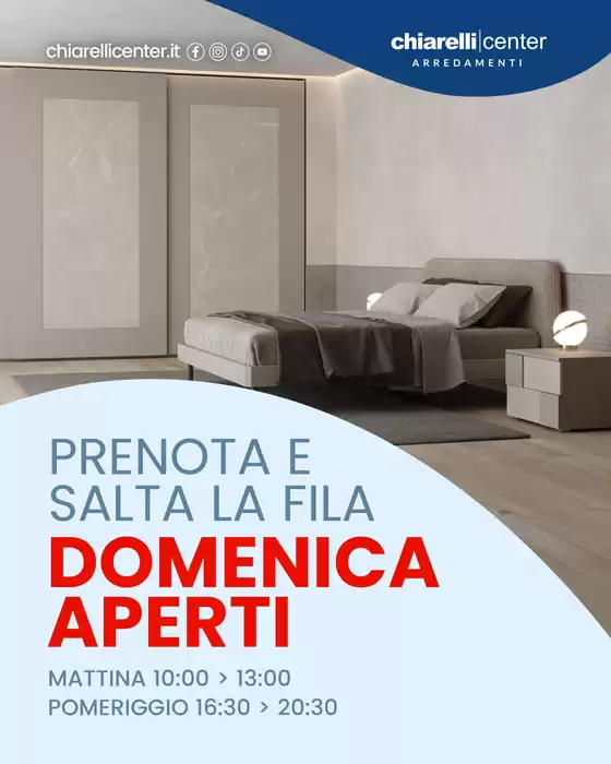 Volantino Chiarelli Center | Affari e offerte attuali | 2026-05-10T00:00:00.000Z - 2026-05-24T00:00:00.000Z