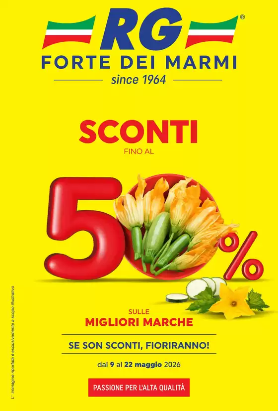 Volantino RG Supermarket | Sconti fino al 50% | 2026-05-09T00:00:00.000Z - 2026-05-22T00:00:00.000Z
