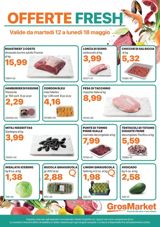 Volantino Sogegross a Cavaso del Tomba | Offerte fresh | 2026-05-12T00:00:00.000Z - 2026-05-18T00:00:00.000Z