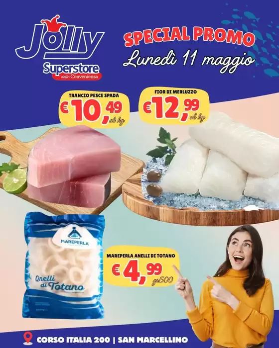 Volantino Jolly Market a Cavaso del Tomba | Special promo  | 2026-05-11T00:00:00.000Z - 2026-05-11T00:00:00.000Z