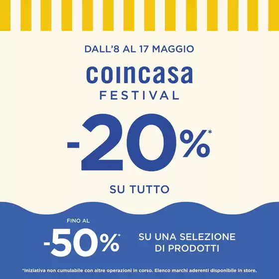 Volantino Coin a Montresta | Fino al -50%  | 2026-05-08T00:00:00.000Z - 2026-05-17T00:00:00.000Z