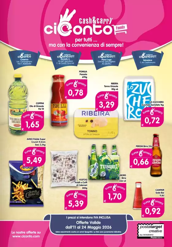 Volantino CiConto | Offerte CiConto | 2026-05-11T00:00:00.000Z - 2026-05-24T00:00:00.000Z