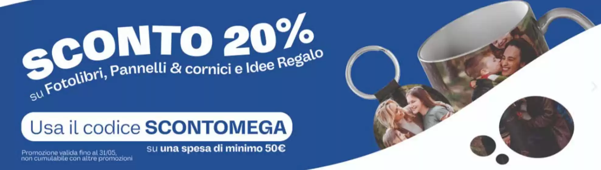 Volantino Foto Digital Discount | Sconto 20% | 2026-05-11T00:00:00.000Z - 2026-05-31T00:00:00.000Z