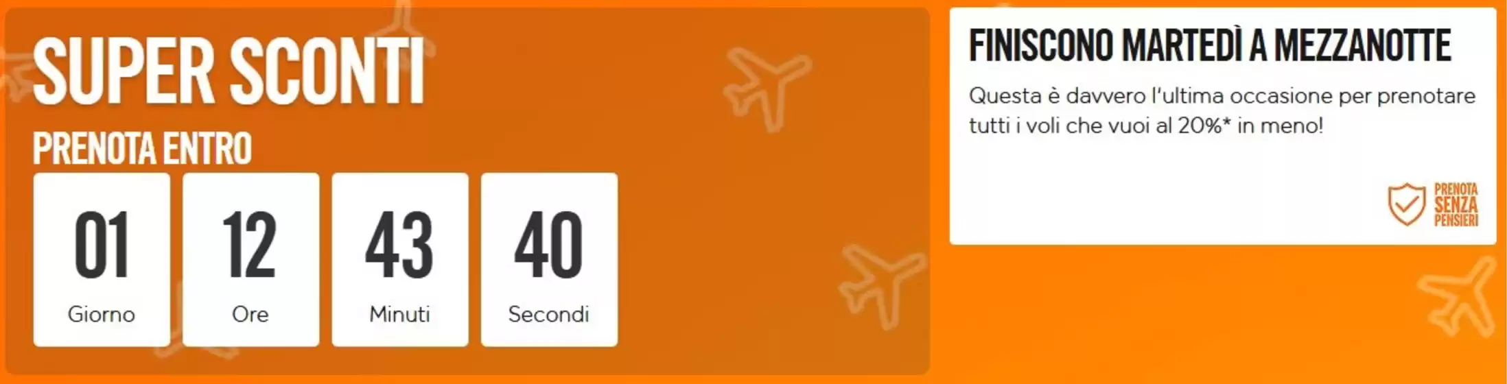 Volantino EasyJet | Super sconti | 2026-05-11T00:00:00.000Z - 2026-05-12T00:00:00.000Z