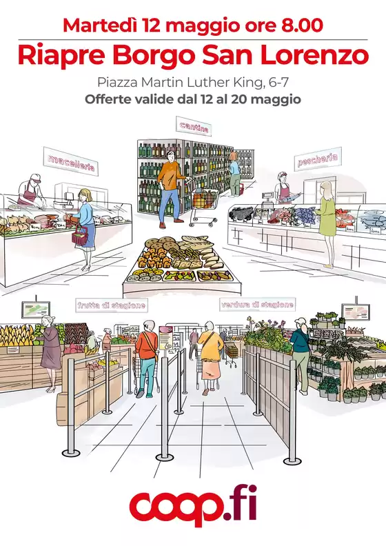Volantino Coop | Riapertura Borgo San Lorenzo | 2026-05-12T00:00:00.000Z - 2026-05-20T00:00:00.000Z