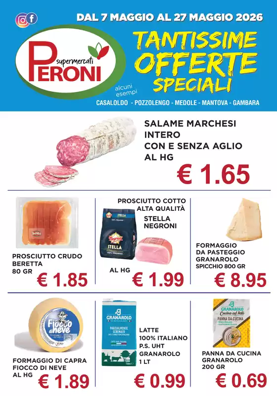 Volantino Supermercati Peroni a Roccamorice | Tantissime offerte speciali | 2026-05-07T00:00:00.000Z - 2026-05-27T00:00:00.000Z