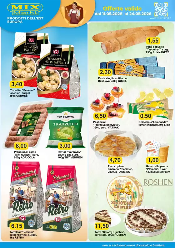 Volantino Mix Markt | Prodotti Dell'Est Europa  | 2026-05-11T00:00:00.000Z - 2026-05-24T00:00:00.000Z