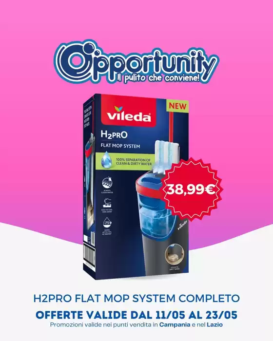 Volantino Opportunity Shop | Offerte valide dal 11/05 al 23/05 | 2026-05-11T00:00:00.000Z - 2026-05-23T00:00:00.000Z