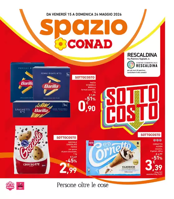 Volantino Spazio Conad | Sottocosto | 2026-05-15T00:00:00.000Z - 2026-05-24T00:00:00.000Z