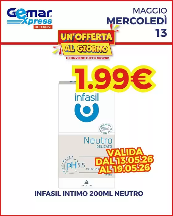 Volantino Gemar Detersivi | Offerte esclusive e affari | 2026-05-13T00:00:00.000Z - 2026-05-19T00:00:00.000Z