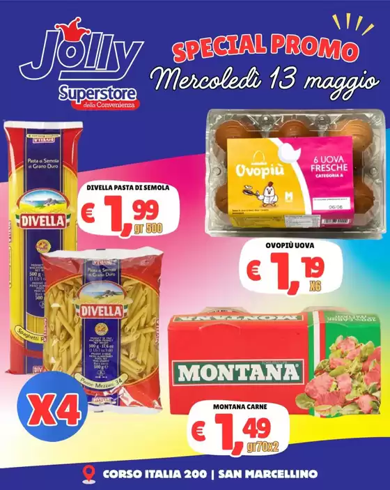 Volantino Jolly Market | Special promo | 2026-05-13T00:00:00.000Z - 2026-05-13T00:00:00.000Z