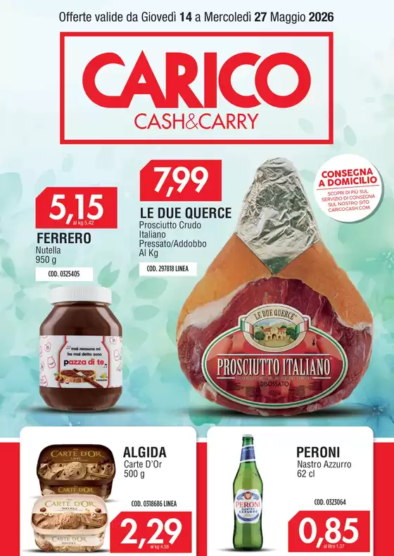 Volantino Carico Cash & Carry | Offerte | 2026-05-14T00:00:00.000Z - 2026-05-27T00:00:00.000Z
