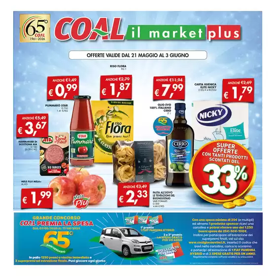 Volantino Coal | Coal il market. | 2026-05-21T00:00:00.000Z - 2026-06-03T00:00:00.000Z