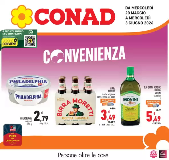Volantino Conad a Secugnago | Convenienza  | 2026-05-20T00:00:00.000Z - 2026-06-03T00:00:00.000Z