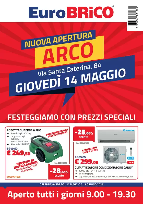 Volantino Eurobrico | Sconti fino al 53% | 2026-05-14T00:00:00.000Z - 2026-06-03T00:00:00.000Z