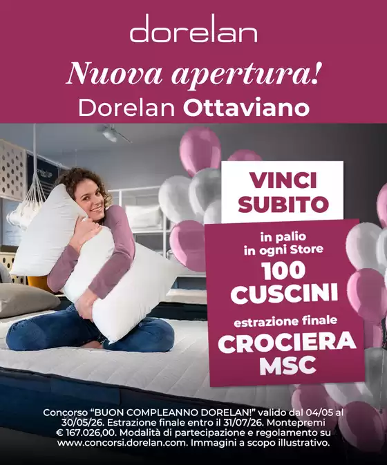 Volantino Dorelan | Nuova Apertura Ottaviano | 2026-05-16T00:00:00.000Z - 2026-05-30T00:00:00.000Z