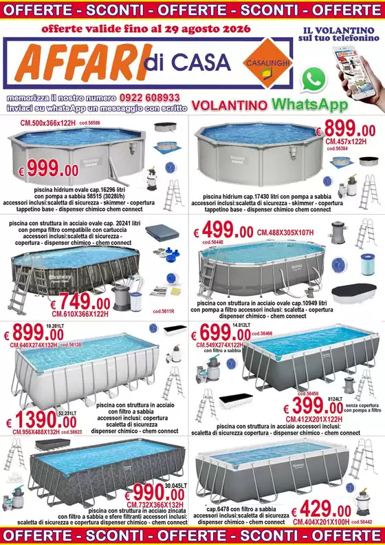 Volantino Affari di casa | Offerte Affari di casa | 2026-05-14T00:00:00.000Z - 2026-08-29T00:00:00.000Z