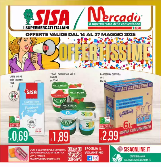 Volantino Mercadò | Offertissime | 2026-05-14T00:00:00.000Z - 2026-05-27T00:00:00.000Z