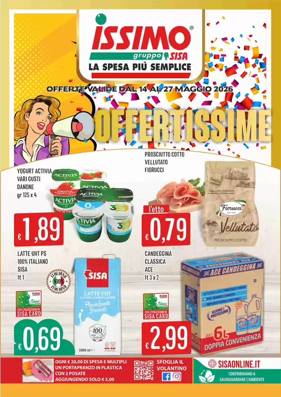 Volantino Sisa | Offertissime | 2026-05-14T00:00:00.000Z - 2026-05-27T00:00:00.000Z