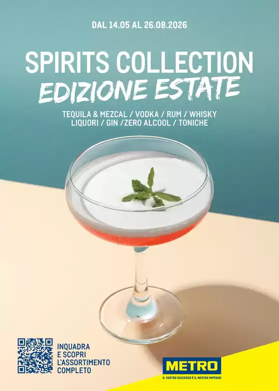 Volantino Metro | Spirits Collection - Edizione Estate | 2026-05-14T00:00:00.000Z - 2026-08-26T00:00:00.000Z