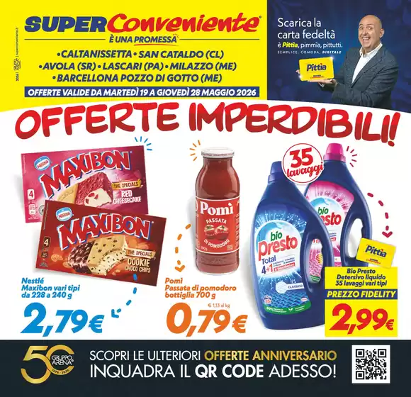 Volantino SuperConveniente a Cis | Offerte imperdibili! | 2026-05-19T00:00:00.000Z - 2026-05-28T00:00:00.000Z
