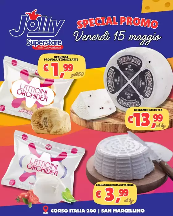 Volantino Jolly Market | Special promo | 2026-05-15T00:00:00.000Z - 2026-05-15T00:00:00.000Z